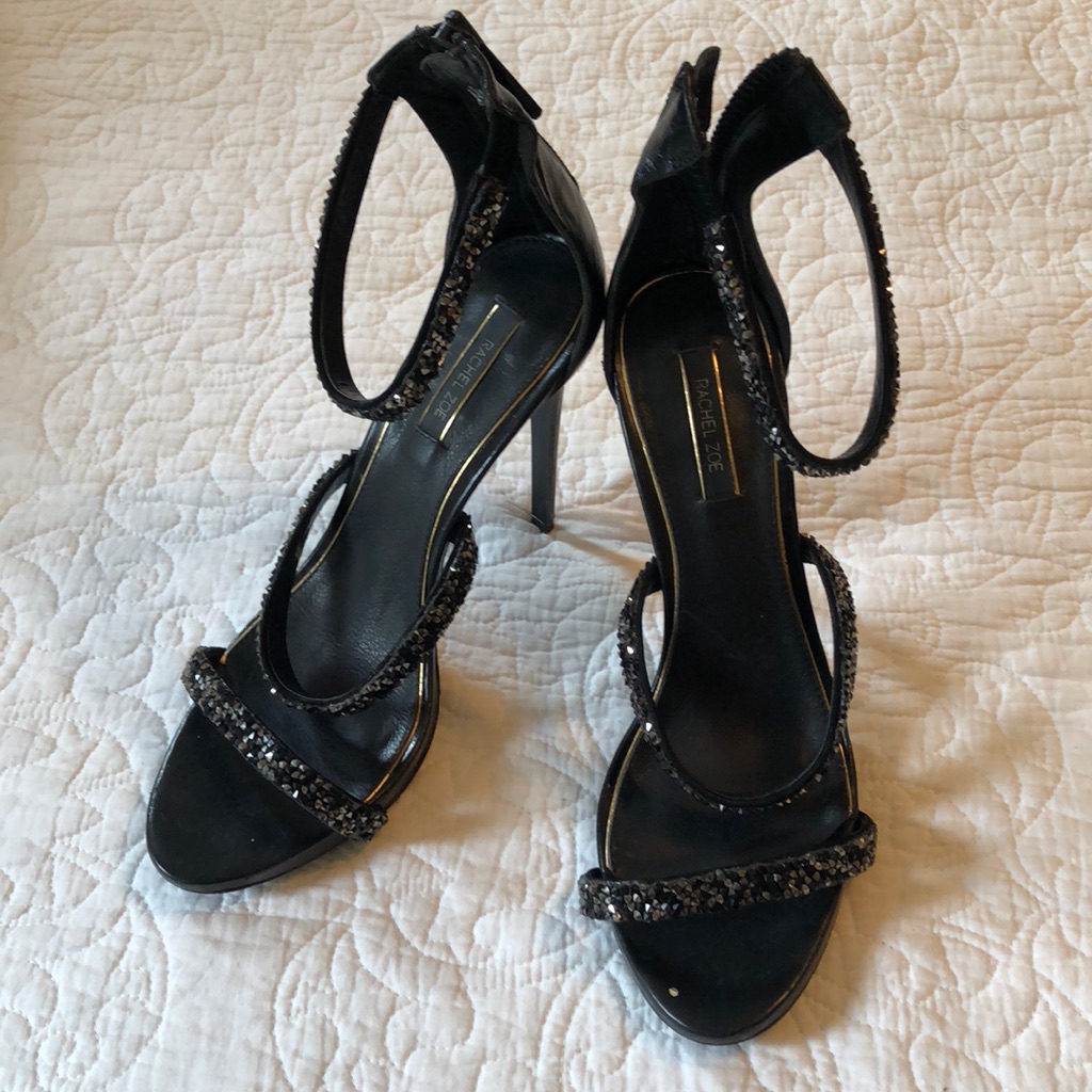Rachel Zoe Strappy Heels, Size 9